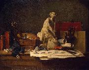 Still Life with Attributes of the Arts